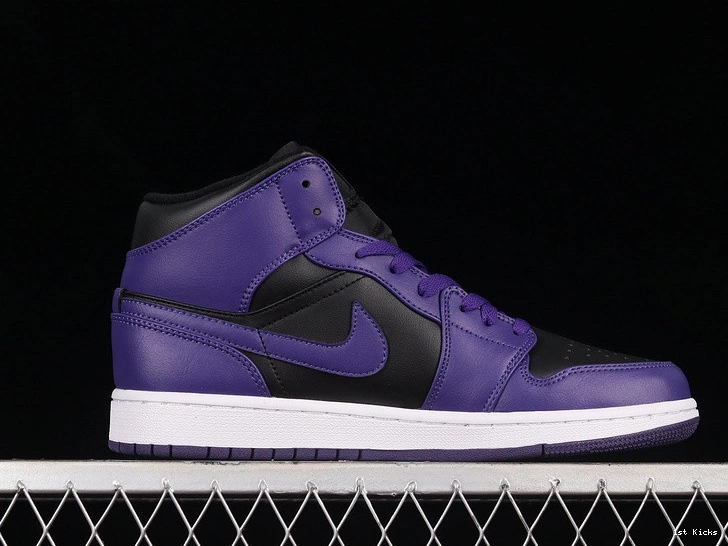 Purple 1 Black - Jordan Mid (Women's) BQ6472-051 0515